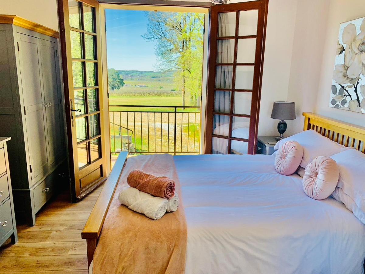 Les Grands Bois Bed & Breakfast Pomport Bagian luar foto