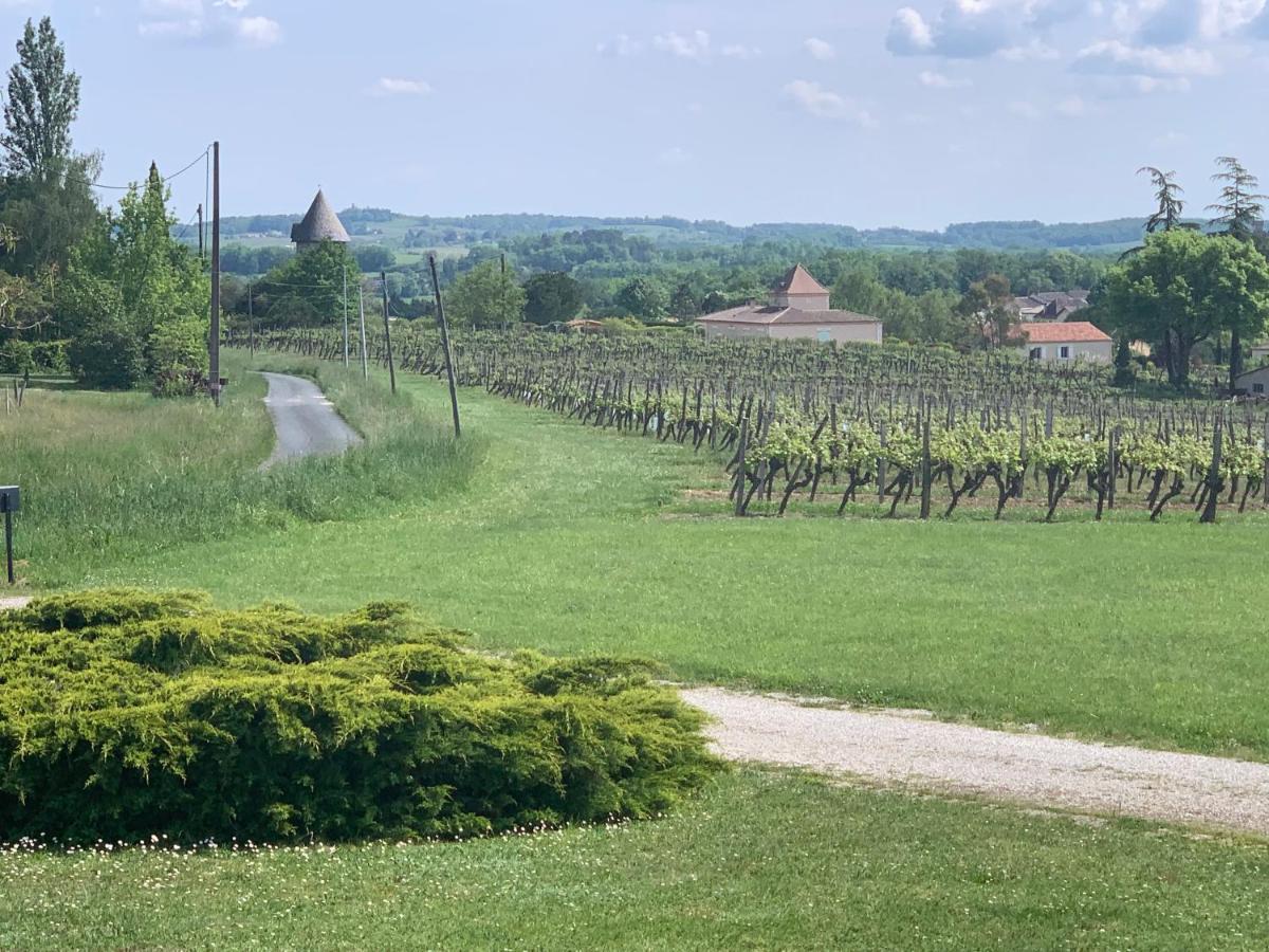 Les Grands Bois Bed & Breakfast Pomport Bagian luar foto