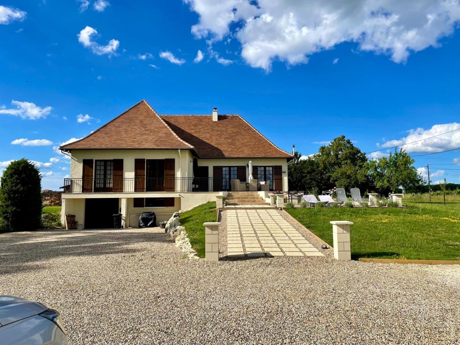 Les Grands Bois Bed & Breakfast Pomport Bagian luar foto